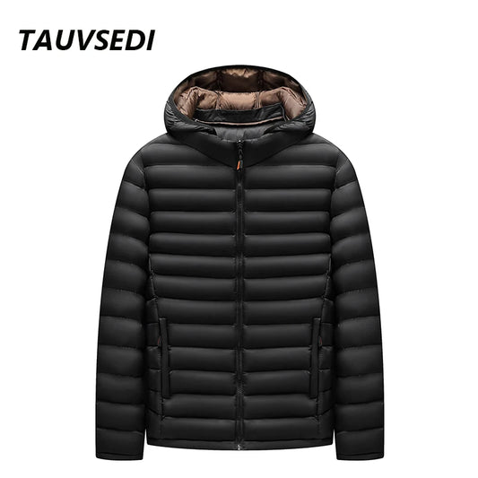 Winter warm wasserdicht Parkas Jacke Mantel Herren abnehmbare Hut Outwear Herbst Männer lässig wind dicht Kapuze Parkas Jacke Mantel männlich